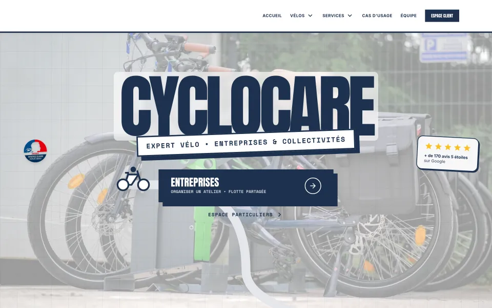 Capture d'écran de CycloCare