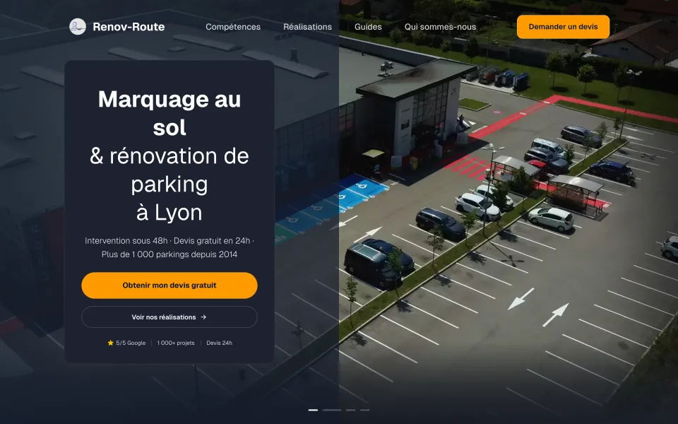 Capture d'écran de Renov'Route